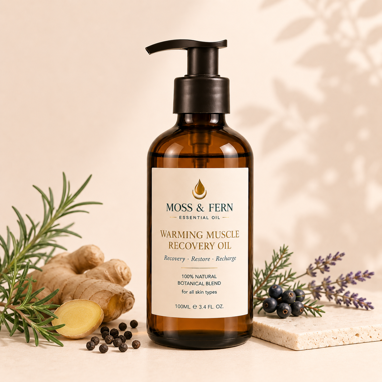 《暖感肌肉修復油》Warming Muscle Recovery Oil 10ml